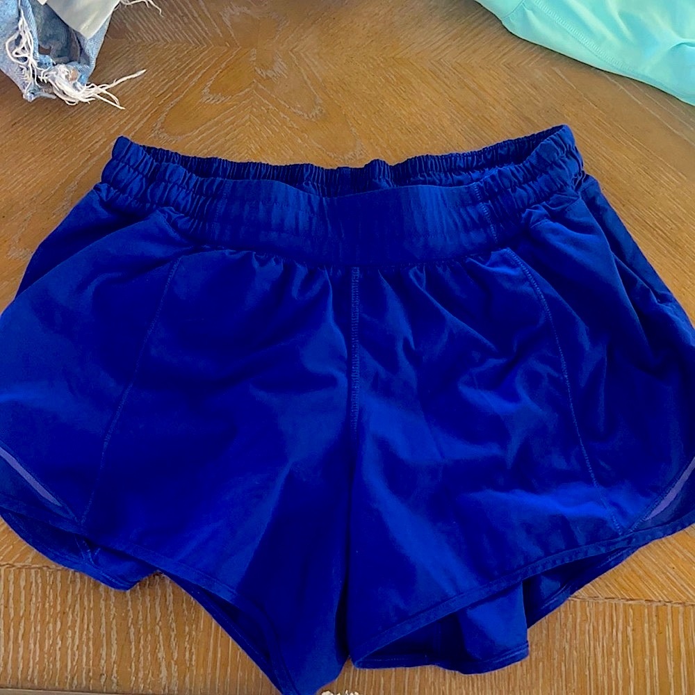royal blue lulu shorts